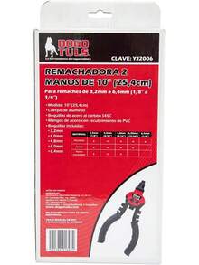 Dogotuls YJ2006 Remachadora 2 manos de 10 (3.2mm - 6.4mm) - 1 - Ver 6