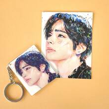 GO! 时尚 你想要的 COER JAMES JUHOON MATIN SEINGHYEON KEONHO 钥匙扣、挂件、吊坠，适用于衣服、包包、车钥匙 - 创意可爱派对装饰，理想的圣诞礼物、情人节礼物、生日礼物 - 彩色 - 查看 25
