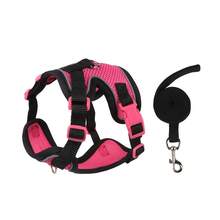 New Cat Leash, Reflective Vest-Style Cat Harness Set, Adjustable Reflective Pet Vest Harness Suitable For Outdoor Safety Walking And Training, For Cats, Dogs And Other Pets, Available In Multiple Colors And Sizes - Multicolor - View 18
