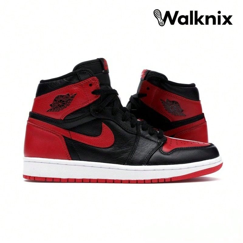 Air Jordan 1 Retro High OG NRG 'Homage To Home' Black Black White-University-Red Sneakers Men 861428-061 - 彩色 - 查看 1