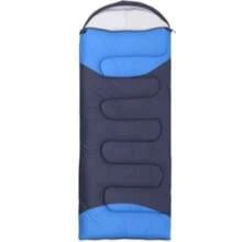Office Nap Warm Sleeping Bag - A Portable Envelope-Style Alternative To Folding Beds With Retractable Hood, Waterproof Design, Adapt To 0-20℃,Navy & Blue Color Block,Ideal For Office Professionals, Gardens, Camping, Workplaces. - 藍色 - 查看 6