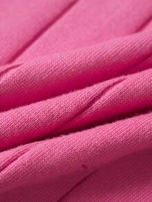 GRDR Men's Solid Color Crew Neck Short Sleeve Casual Ribbed Knit Sweater - Pink - View 5