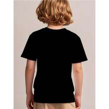 Camisetas para meninos - Preto - Ver 2