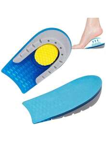 1 Pair Of Anti Slip Height Increasing Shoe Heel Pads, Male Honeycomb Elastic Half Pad, Female Heel Invisible Non Tiring Height Increasing Sports Shoe Insole Shock-Absorbing, TPE Insole, Suitable For Both Men And Women - Comfortable Half Insole, Adjustable Height Of 1 Cm, 2 Cm Or 3 Cm, Essential For Back To School Season Insulation, Galentines, Puppy, Carnival