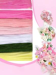 100pcs Pipe Cleaner, Colorful Chenille Stems, Multi-Color Chenille Stems, Flexible Chenille Sticks, Gray Pipe Cleaners Crafts, Solid Color Chenille Stems, Pipe Cleaner Crafts Materials, Pipe Cleaner Crafts Materials, Fuzzy Stick Pipe Cleaner Brush, Arts & Crafts And Decorations, Handmade DIY Materials Twist Rods, Densely Packed Multi-Purpose Bouquet Gifts, Fuzzy Sticks For DIY Crafts And Creative Projects, Ideal For Christmas, Graduation, Birthday, Holiday - Multicolor - View 11