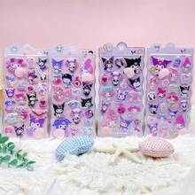 一套包含1张可爱装饰贴纸（4种款式中随机1张），糖果贴纸，挤压贴纸，DIY手工，房间装饰 | 主题贴纸 | 塑料贴纸，适合作为节日礼物、生日礼物、派对礼品、圣诞节和毕业礼物 - 彩色 - 查看 4