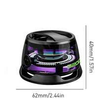 Multifunctional G200 Magnetic Bluetooth Speaker With RGB Light,Wireless Waterproof Magnetic Speaker For Phones,Tablets,Laptops And Switch,6-7H Playtime - màu đen - Xem 5