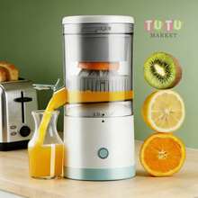 Exprimidor EléCtrico InaláMbrico, Recargable, MáQuina Exprimidora De CíTricos Con Carga USB, PortáTil Exprimidor Manual Con Cable De Carga, Extractor De Frutas PortáTil Con USB, MáQuina InaláMbrica De Jugo De CíTricos, Exprimidor EléCtrico De CíTricos, Prensa PortáTil Para Naranja, LimóN Y Pomelo, De Un Solo BotóN, FáCil De Usar Y Limpiar, Para Uso DoméStico, Dormitorio, Viaje Y Exterior, Adecuado Para Naranjas, Limones, Pomelos Y Otras Frutas - Multicolor - Ver 12