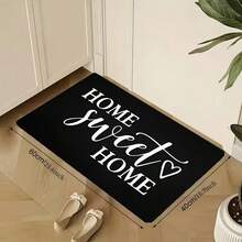 1pc Home Sweet Anti-Slip Doormat - Bedroom Carpet, Entryway Rug Carpet, Suitable For Home Decor, Room Accessories, Living Room, Study, Bedside, Sofa, Balcony - Multicolor - View 9