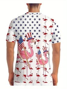 Funny Novelty Crazy Weird 3D Graphic T-Shirts For Men Unisex 3D Print T-Shirt Cool Aesthetic Graphic Tee For Men Women,  All Over Print Design, Festival Outfit, Streetwear Vibes, Dope Gift Idea - Màu sắc hỗn hợp - Xem 6