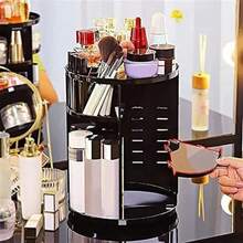 Organizador Para Maquillaje Y Cosmeticos Giratorio 360° - Multicolor - Ver 3