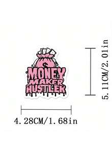 SCXXBSW 50 buc bani, autocolante creative din PVC cu desene animate, potrivite pentru manuale, huse de telefon, laptopuri, computere, valize, decorațiuni pentru frigider - Multicolor - Vizualizare 4