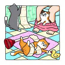 Naughty Cats: Cattitude Coloring Book For Adults And Teens (Cat & Dog Coloring Book) - Multicolor - View 7