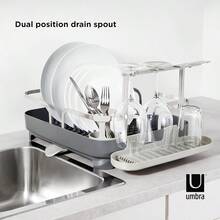 Kitchen Dish Drainer with Practical Design - Carbón - Ver 4