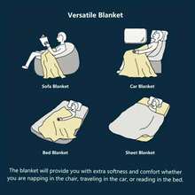 Warm BlanketStudents Travel Dungeon Meshi Anime Marcille Laios  Throw Blanket Flannel Bedspread Outdoor Novelty Sofa Bed Cover - Phong cách 2 - Xem 4