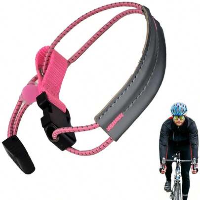 1 pièce/2 pièces Brassard réfléchissant élastique, équipement de course, bandes réfléchissantes haute visibilité pour brassard de bras, sangle de poignet, cheville, jambe, bande réfléchissante ajustable pour le cyclisme, la marche (rose/bleu)