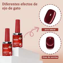 12 colores ojo de gato rojo un conjunto ojo de gato cereza - Conjunto A - 12 colores - Ver 4