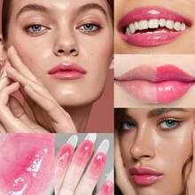 4PCS Tinted Lip Butter Balm - Conditioning Vegan Lip Care For Instant Moisture, Shine & Hydration - Sheer-Tinted, Soothing Softens Dry Lips Lip  Butter Balm - Conditioning Lip Mask And Lip Balm For Instant Moisture, Shine And Hydration - Sheer-Tinted, Soothing Lip Care - 彩色 - 查看 5