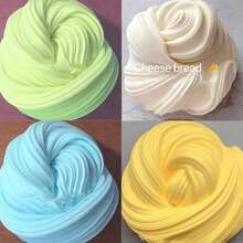 Bộ 1/4 slime tinh thể có mùi thơm, mềm mại và không dính, giúp giảm căng thẳng, đồ chơi đất sét bong bóng slime vui nhộn, đạo cụ tự làm slime giảm căng thẳng, đồ chơi độc đáo cho tiệc sinh nhật và sự kiện. - Nhiều màu - Xem 1