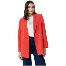 Tiffosi Women Sports Winter Coats - Red - View 2
