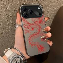 Dragon Phone case suitable for Honor 90 90GT 90PRO X5PLUS X5B X6B X6C X7A X7B X7C X8 X9 A B Halloween gift Easter gift for friends family couple style silver color phone case - Dragón CYK BlackYTAW - Ver 2