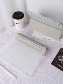 1个透明笔槽三折粉色迷彩涂装折叠平板电脑保护套，带笔槽、三折支架、磁吸式睡眠/唤醒功能、TPU软边保护，适用于iPad Mini4/Mini5/Mini6/Mini7/Air1/Air2/9.7/10.2/10.5/10.9/Pro11/第十代/Air 11英寸(M2)-2024/Air 11英寸(M2)-2024/Pro 11英寸(M4)-2024/iPad Air 11英寸(M3) 2025/iPad (A16) 11英寸第十一代 2025，Apple A8 型号，型号 - 彩色 - 查看 7