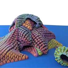 3D Printed Starfish Stress Relief Toy, Office Desk Fidget Toy, Adult Squeeze Toy For Anxiety Relief, Creative Boredom Buster, Movable Joint Figurine, Unique Gift