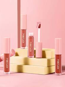 PINKFLASH 亮泽唇膏 - 光泽妆效，滋润保湿，持久显色，轻盈配方，不粘腻 - N03 - 查看 10