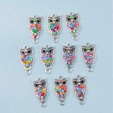 10 Double-hanging Owl Pendants