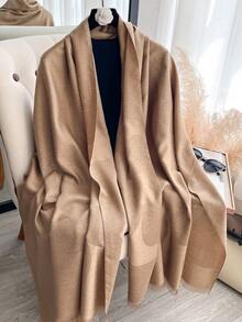 1 chiếc khăn choàng cổ họa tiết cỏ ba lá thanh lịch, chất liệu jacquard, chỉ vàng, đa năng dùng trong phòng điều hòa, thích hợp mặc ngoài vào mùa xuân/thu, phụ kiện thời trang phù hợp cho mặc hàng ngày. - Nhiều màu - Xem 15