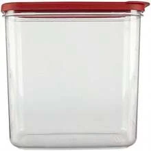 Modular Dry Food Storage Zylar container for convenient storage - clear - Ver 3