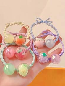 10 Stücke/Set Retro Samt Blumen Haargummis, blau/grün/gelb/braun/rot farblich abgestimmt, geeignet für Mädchen und Frauen, kleine und zarte Größe, mäßige Elastizität, beschädigt das Haar nicht. Ob Zöpfe oder Pferdeschwanz, kann leicht lebendige und dynamische Frisuren kreieren, hervorragende Wahl zum Stylen. Haargummis, Haargummibänder, Haarseile, Elastische Haargummis