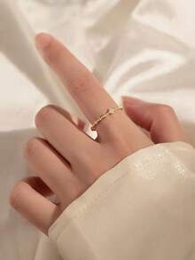Bridal Fashion Rings - 黃色 - 查看 2