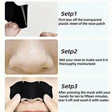 20片/包一次性鼻贴，收缩毛孔，去除黑头白头，清洁清爽，舒缓肌肤，帮助减少鼻部多余油脂，男女皆宜，是圣诞节/节日送礼佳品。 - 彩色 - 查看 4