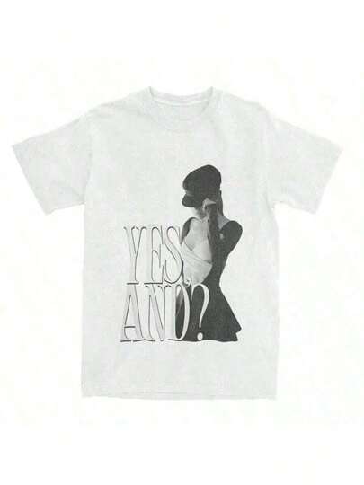 Camisetas de algodón Arianas Grandes Eternal Sunshine 2025 TRENDSSing, camiseta de playa para hombres, diseño Y2K, camisetas de manga corta 71823 verano