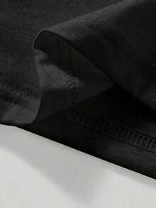 [Camiseta del trabajo] Camiseta | No siempre tolero a la gente estúpida cuando estoy en el trabajo. - Negro - Ver 5