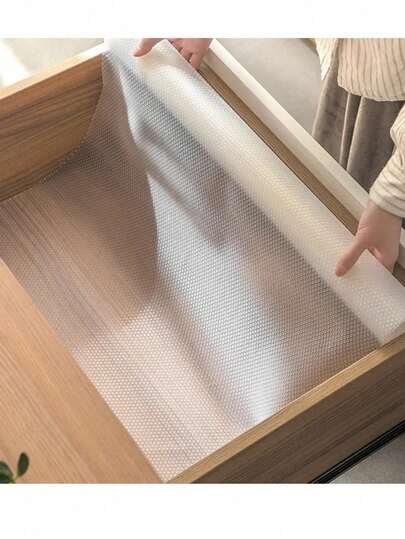 Kit Forro de Gaveta Armários 30cmx150cm Antiderrapante Geladeira Mofo Para Cortar Impermeável