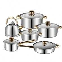 Hot Pot Sets - 銀色 - 查看 6