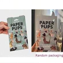 50pcs 3D Animal Origami Kit - Cats & Dogs, STEAM Educational Toy For Kids, Handmade Craft For Boys & Girls, Preschool Parent-Child Creative Interaction, Cute Stress Relief Toy, Kindergarten Birthday Christmas Gift - Multicolor - View 11