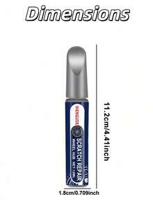 1pc Homonth Car Scratch Repair Pen: Car Paint Scratch Repair Pen, Scratch Repair, Renovation, Decontamination And Polishing Care Pen, Car Wheel Rim Scratch Repair Pen - Silver Rim And Car Body Paint Repair Pen, Suitable For Quick Repair Of All Models, Vehicle Repainting, Easy To Use, High Quality Paint, Long-Lasting Formula, Vehicle Maintenance, Car Enthusiasts - Multicolor - View 11