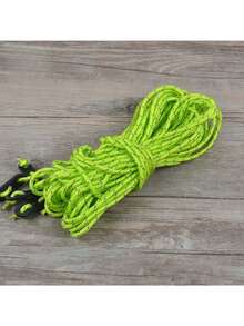 4根/套 2.4米/4米 户外帐篷反光绳，天篷拉绳套装，高强度防刮防风绳，涤纶帐篷绳