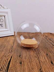 1个永生花玻璃罩，透明玻璃盖，专为郁金香设计 - 彩色 - 查看 1