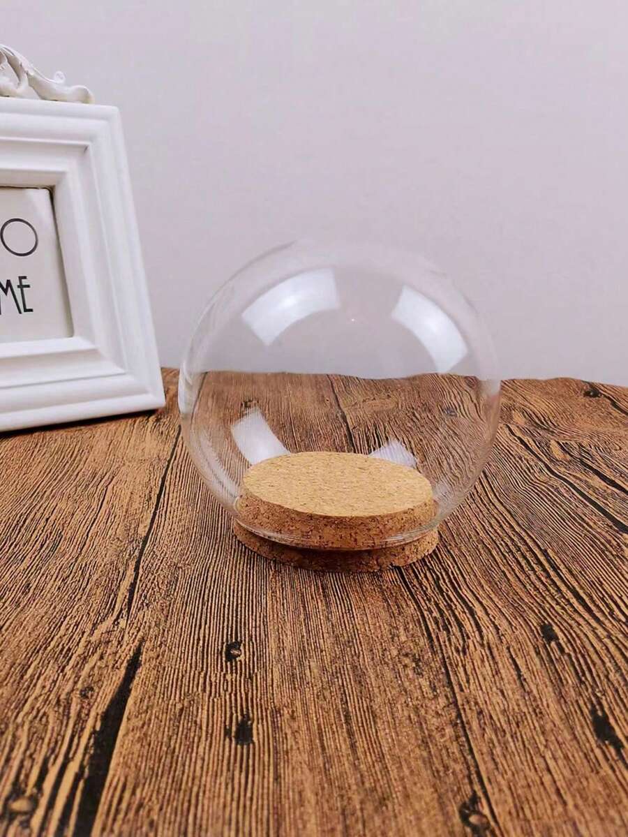 1个永生花玻璃罩，透明玻璃盖，专为郁金香设计 - 彩色 - 查看 1