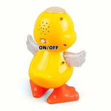 Interactive Dance Duck Toy With Music, Flash, And Moving Wings - A Battery Powered Educational Sensory Toy Suitable For Children Aged 3-6, Christmas And Halloween Gift (Excluding Batteries) - Nhiều màu - Xem 11