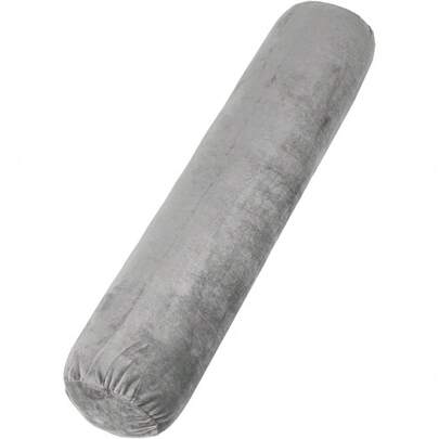 Body Pillow For Adults Travel & Home Long Round Pillow With Velvet Cover Side Sleeper Bolster Pillow Portable Body Pillow