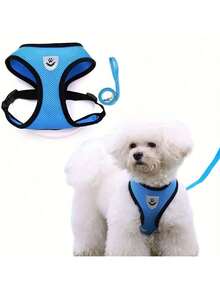 New Luminous Dog Harness And Leash Set, Available In Multiple Colors And Sizes, Suitable For Cats, Dogs And Various Pets - Multicolor - View 7