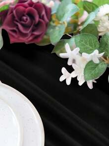 1 chiếc khăn trải bàn voan đen, khăn trải bàn tiệc cưới, trang trí bàn ăn phòng tiệc cưới, khăn trải bàn voan đen, trang trí bàn ăn phòng tiệc sinh nhật, kỷ niệm, ngày lễ, tự làm, khăn voan cưới, trang trí nhà cửa, khăn voan trang trí lưng ghế, phù hợp cho tiệc cưới phong cách mộc mạc, trang trí trung tâm bàn ăn. - màu đen - Xem 9