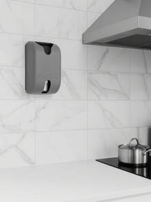 Kitchen Wall-Mounted Bag Dispenser/Pull-Out Bag Holder - Gray - Double-Sided Adhesive - Xám - Xem 2