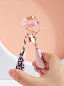 专业睫毛夹 - 全新可爱爪印设计，大号手柄握感舒适，无痛卷翘不夹睫毛，持久卷翘，化妆师必备工具，女士佳礼 - 淺粉色 - 查看 3