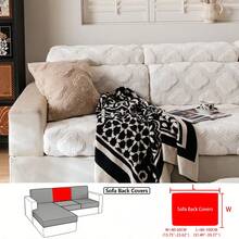 1 chiếc bọc ghế sofa tối giản lấy cảm hứng từ mây, bọc đệm phòng khách cao cấp chống trơn trượt, có thể giặt máy/tay, thân thiện với thú cưng, phù hợp cho mọi mùa, sử dụng trong nhà, bếp, phòng ngủ, văn phòng. - Màu be - Xem 11